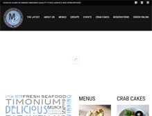 Tablet Screenshot of michaelscafe.com